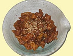 国産鶏皮のうま煮